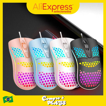 Mouse óptico gamer