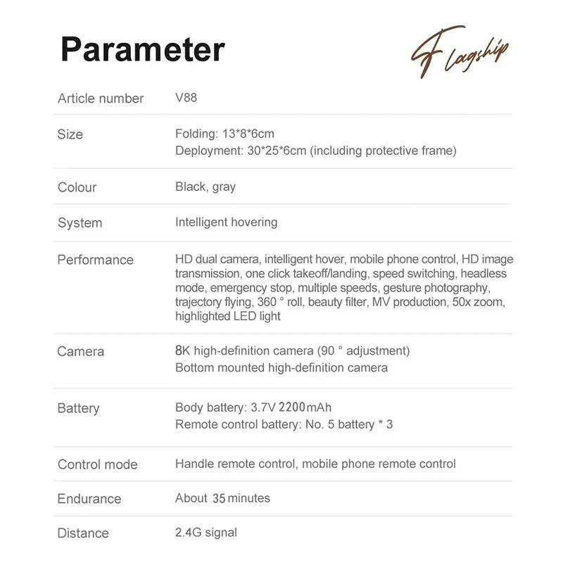 Drone de controle remoto