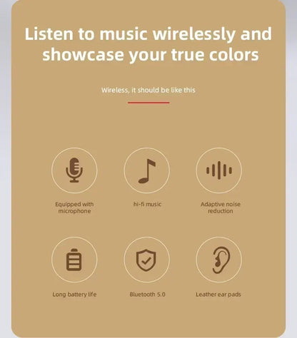 Fone de ouvido estéreo 5.0 Bluetooth para jogos, fones de ouvido para jogos com microfone para PUBG, PS4, CSGO, telefone, tablet, laptop, jogos