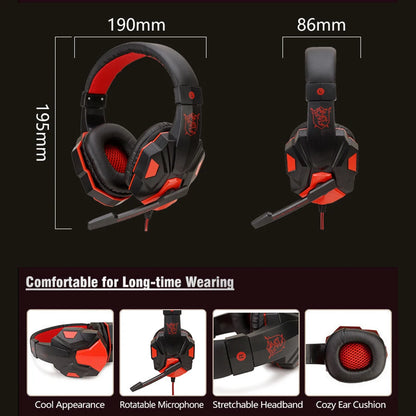 Fones de ouvido com fio para jogos para PS4 PS5 Xbox Smartphone Laptop PC Bass Stereo Gamer Headset Capacete com microfone ajustável de 120°