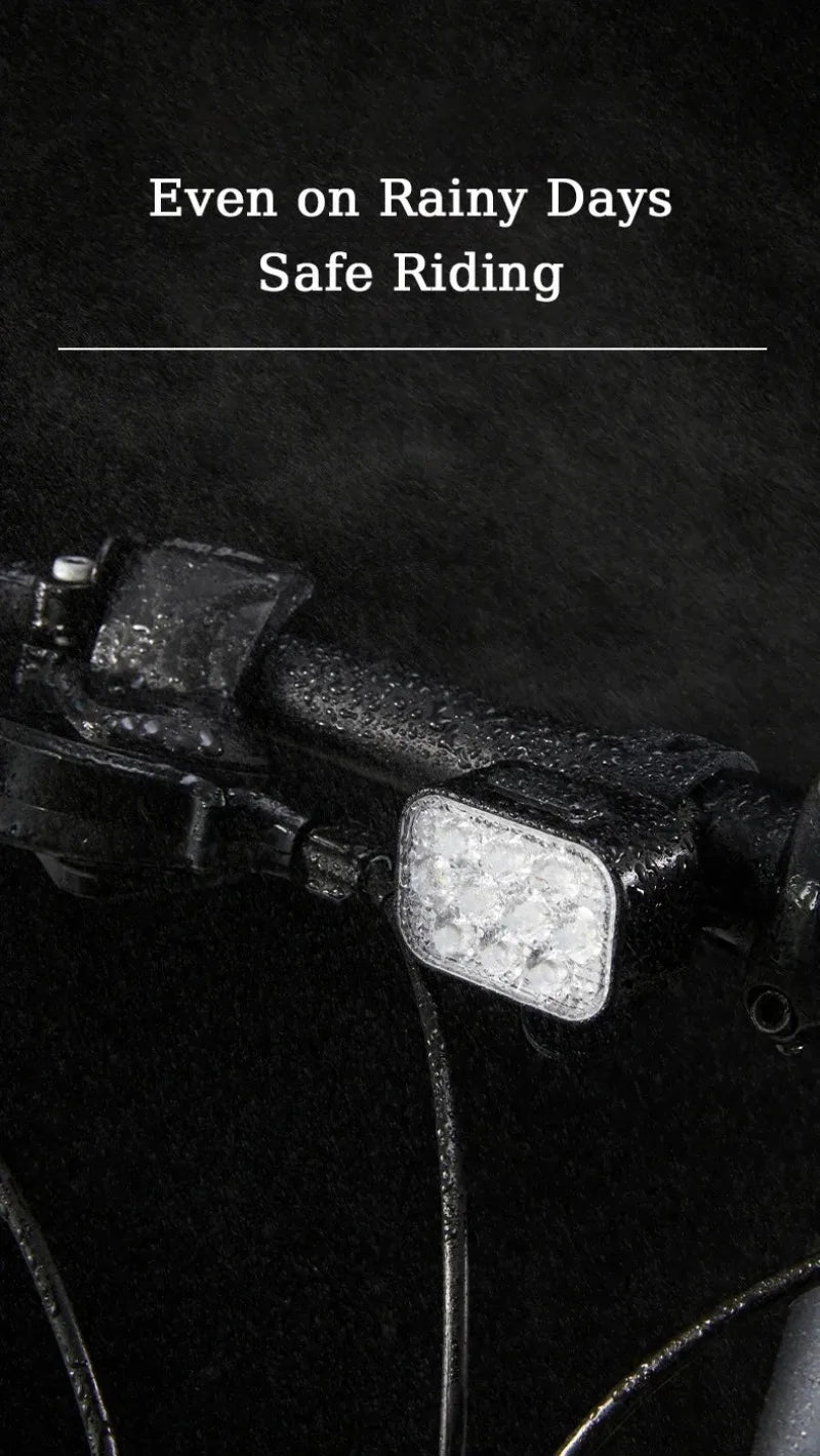 BUCKLOS Bicycle Rear Light Front Light 1100mAh LED COB Waterproof Bike Lamp USB Rechargeable Mtb Road Bike Taillights Bike Parts