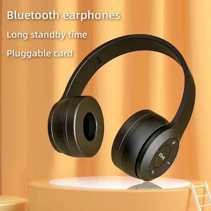 Fone de ouvido estéreo 5.0 Bluetooth para jogos, fones de ouvido para jogos com microfone para PUBG, PS4, CSGO, telefone, tablet, laptop, jogos