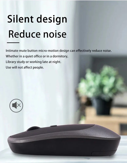 XIAOMI Bluetooth Wireless Mouse USB Rechargeable Ergonomics Adjustable DPI Office Silence Optical Electric Mouses 2.4G Keyboards