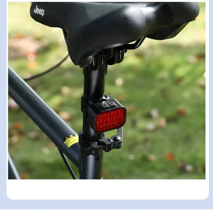 BUCKLOS Bicycle Rear Light Front Light 1100mAh LED COB Waterproof Bike Lamp USB Rechargeable Mtb Road Bike Taillights Bike Parts