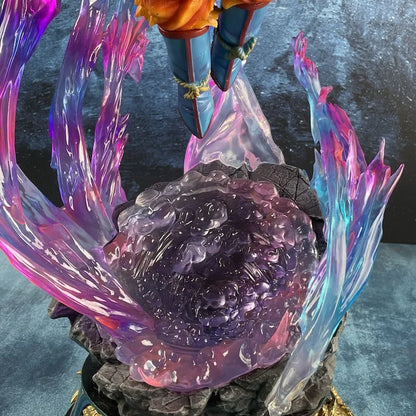 Dragon Ball Anime Figure 25cm Son Goku Ultra Instinct Super Saiyan Figurine Statue Pvc Statue Model Ornament Collection Toy Gift