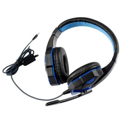 Fones de ouvido com fio para jogos para PS4 PS5 Xbox Smartphone Laptop PC Bass Stereo Gamer Headset Capacete com microfone ajustável de 120°